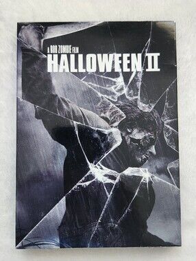 🚨 FACTORY SEALED  Rob Zombie's Halloween II DVD Shiny Shattered Glass Slipcover